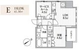 グランエール西日暮里NORTHの間取り画像