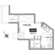 ガーデンテラス代々木上原の間取り画像
