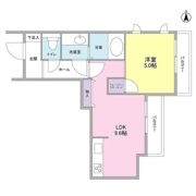 エクラ東中野の間取り画像