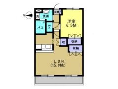 ハッピーガーデンの間取り画像