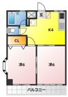 メゾンローリエの間取り画像