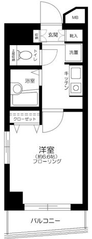 メインステージ南麻布の間取り画像