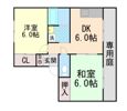 カーサ六甲の間取り画像