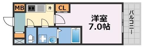 エスリードレジデンス大阪福島サウスフラッツの間取り画像