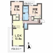 べレオシンフォニーの間取り画像