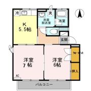 クレストヤマ?Aの間取り画像