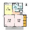 クレストヤマAの間取り画像