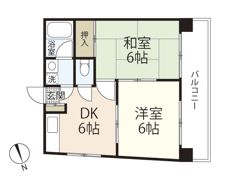冨田ビル2ndの間取り画像