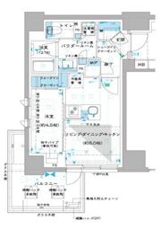 オーパスレジデンス中板橋の間取り画像