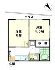 レジデンス成増の間取り画像