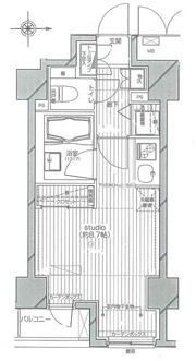 ダイナシティ新御徒町の間取り画像