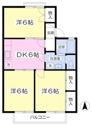 プロスペールむなたかの間取り画像