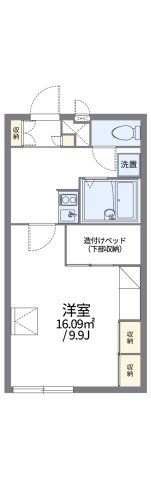 レオパレス香峯の間取り画像