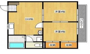 ニューシティマーガレットの間取り画像