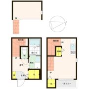 CASA LYCORIS 西中田の間取り画像