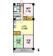 グリーンヒル上原の間取り画像