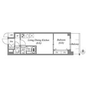 MAXIV CROS 江坂の間取り画像