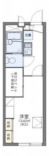レオパレスたけのこの間取り画像