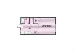 パールハイツ Bの間取り画像