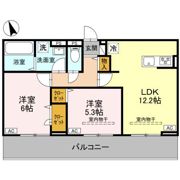 (仮称)D-ROOM飯塚町の間取り画像