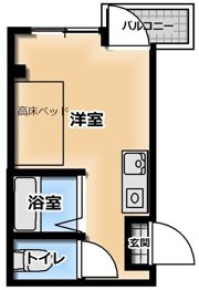 ローレンス栄本町の間取り画像