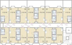 ラパンジール都島の間取り画像