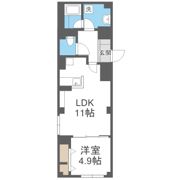 ルミナテラス上町台の間取り画像