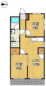 ウェルハイツの間取り画像