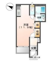 ディアコート Lの間取り画像