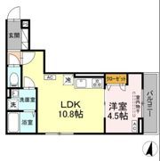 （仮）D-ROOM大島5丁目の間取り画像