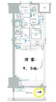 グランシアタワー亀戸の間取り画像