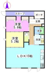 芽ぶき 西棟の間取り画像