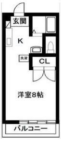コーポ文京の間取り画像