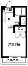 コーポ文京の間取り画像