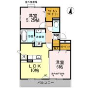 briller Kの間取り画像