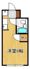 PLEAST北九大前の間取り画像
