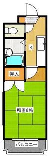 シャトレ柳町の間取り画像