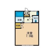 KIハイムB棟の間取り画像