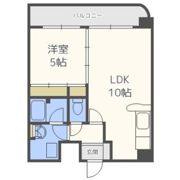 フローライト南森町の間取り画像