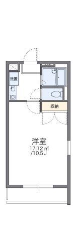 レオパレス潤の間取り画像