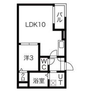 Jack dotokukitaⅡの間取り画像