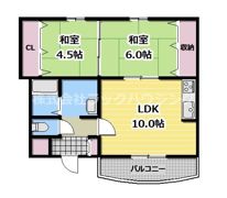 SSハイツ今福の間取り画像