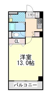 Hills岡本の間取り画像