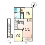 アヴニールの間取り画像