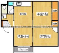 カネダイマンションの間取り画像