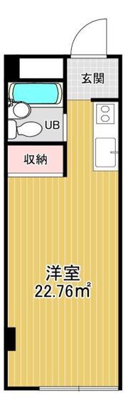 武蔵台コーポの間取り画像