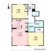 ボナール・K ＊＊の間取り画像
