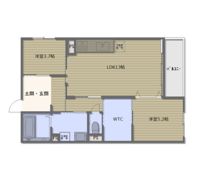 スカイガーデン長岡の間取り画像