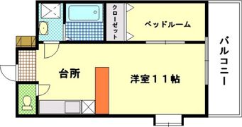 エトワール三滝の間取り画像