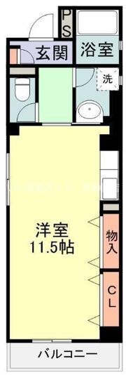 セレブリティフラットの間取り画像